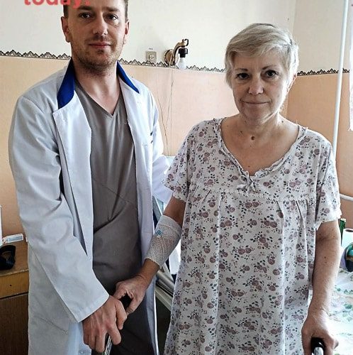 У Малинській лікарні вперше зробили операцію з імплантації штучного кульшового суглоба