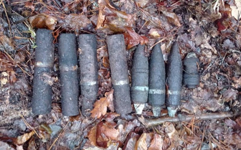 Сапери знищили 10 артснарядів, які були виявлені на територіях Коростенського та Житомирського районів