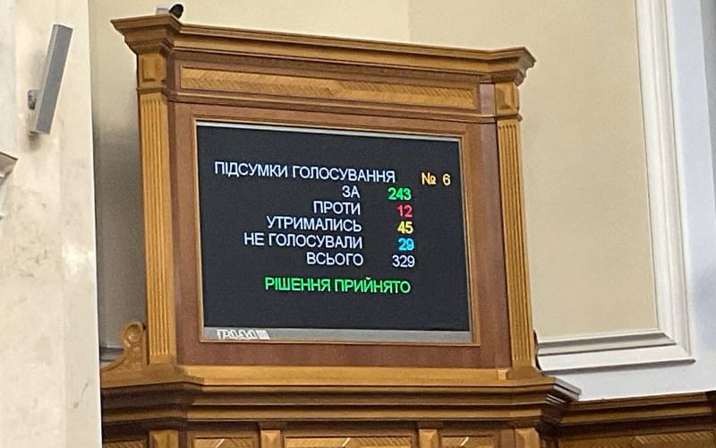 Верховна Рада прийняла законопроєкт щодо посилення мобілізації у першому читанні