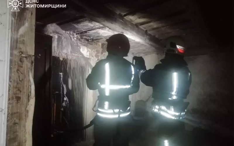 На Коростенщині ще одна загибель під час пожежі