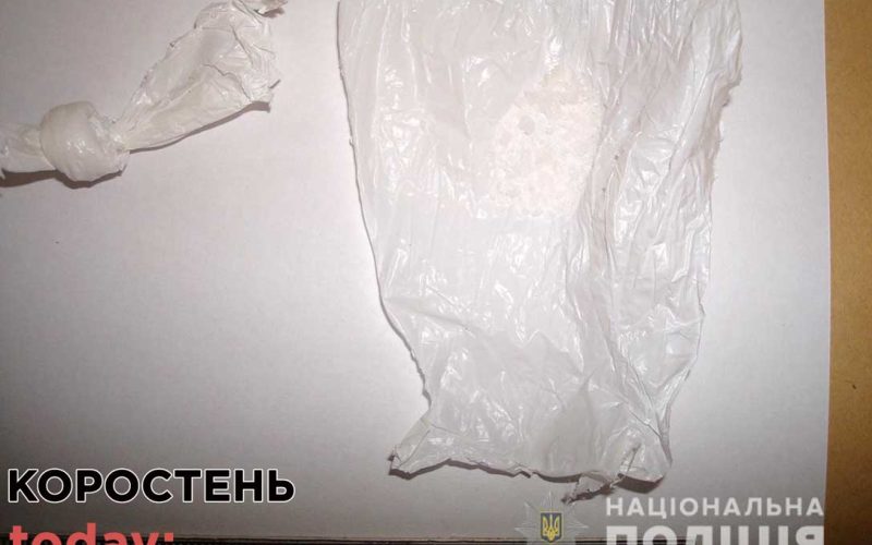 У Коростені затримали жінку, яка переховувала наркотики в камері схову торгового центру